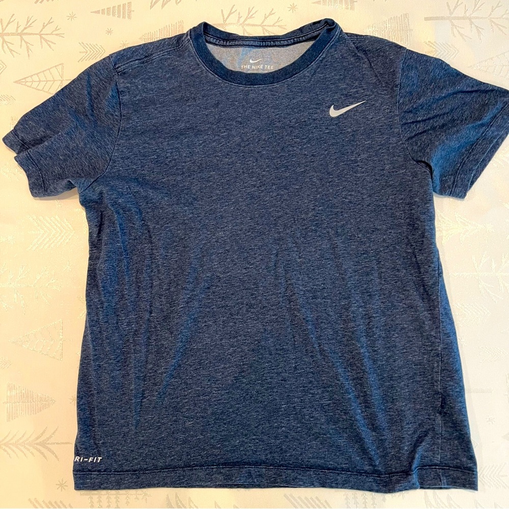 Nike Heather Blue Dri-FIT Tee